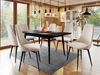 Essgruppe 'Diplodok-02' Schwarz/ Magic Velvet Beige Bild 2