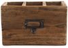 DESIGN DELIGHTS Aufbewahrungsbox STIFTEHALTER "BOX 18", Altholz massiv, 19x12 cm (BxH), Stiftebox, 0 Bild 4