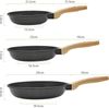 BLAZANT Pfannen-Set Induktion Antihaft 20+24+28cm Granitreo Bild 2