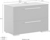 Schildmeyer Carlos Waschbeckenunterschrank, Holzwerkstoff, Pistazie, 80,2 x 59,1 x 35 cm Bild 3