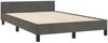 vidaXL Bettgestell mit Kopfteil Dunkelgrau 120x200 cm Samt [3125746] Bild 5