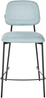 Set mit 2 Barstühlen DUETTE Stoff Hellblau Bild 5