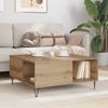 vidaXL Couchtisch Artisan-Eiche 80 x 80 x 36,5 cm Holzwerkstoff 881667 Bild 4