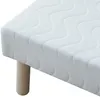Vente-unique - ASTHENIS Lattenrost und Bettrahmen Stoff Weiß - B 90 cm x H 31 cm x L 200 cm Bild 4
