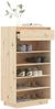 vidaXL Schuhregal 60x34x105 cm Massivholz Kiefer 813550 Bild 4