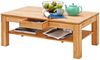 Couchtisch >Almeda< in Wildeiche geölt keilverzinkt - 115x70x46 (BxHxT) Bild 2