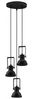 Nova Luce 9624101 RUVI Pendelleuchte 3-flammig Schwarz E14 Bild 2