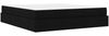 vidaXL Bettgestell mit Matratze 2 pcs Schwarz Stoff 3399510 Bild 2