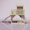 PolarPlay Spielturm Madita aus Holz in Rosa Bild 3