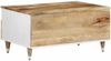 Couchtisch, Sofatisch 80x54x40 cm Massivholz Mango Bild 5