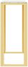 vidaXL Konsolentisch Golden 70x30x70 cm Edelstahl und Glas 350034 Bild 4