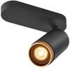 SLV GRIP! L, SPOT CL, single, QPAR51, Deckenaufbauleuchte, zylindrisch, 1 x max. 6 Watt, schwarz - Wand- und Deckenleuchten Bild 1