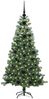 vidaXL Weihnachtsbaum mit 150 LEDs mit Ständer Grün 120 cm PVC 3396359 Bild 3