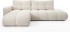 AX LIVING Ecksofa mit Schlaffunktion Beige – Hosio 288cm Breit Links Bild 2