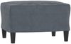 vidaXL Sessel mit Hocker Dunkelgrau 60 cm Samt 3201046 Bild 5