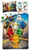 LEGO® Kinderbettwäsche LEGO Ninjago Kinderbettwäsche 160 x 200 cm Bild 2