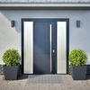 vidaXL Pflanzkübel 2 Stk. Anthrazit 50x50x50 Stahl 851071 Bild 3