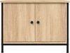 vidaXL TV-Schrank mit Türen Sonoma-Eiche 60 x 35 x 45 cm Holzwerkstoff 826296 Bild 5
