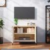vidaXL TV-Schrank mit Türen Sonoma-Eiche 60 x 35 x 45 cm Holzwerkstoff 826296 Bild 3