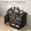 Woltu Kommode (1 St), 100 x 80 x 40 cm Moderner Schubladenschrank Bild 4