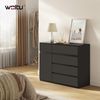 Woltu Kommode (1 St), 100 x 80 x 40 cm Moderner Schubladenschrank Bild 2