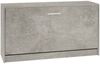 vidaXL Schuhbank Betongrau 80x24x45 cm Holzwerkstoff 342642 Bild 2