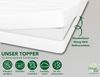 Dreamstar, Topper 10 cm - ergonomischer 7-Zonen Matratzentopper - H2/H3 & H3/H4, 10 cm hoch, verschiedene Größen und Härtegrade - rutschfest, geräuschlos Bild 4