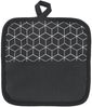 METALTEX 239501001 Topflappen 2er Set schwarz mit trendigem Dekor Bild 2
