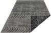 In- & Outdoor Wendeteppich Biri Schwarz Silber - 200x290x0,5cm Bild 3