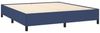 vidaXL Boxspringbett mit Matratze Blau 160x200 cm Stoff, Härtegrad: H2 [3127819] Bild 4
