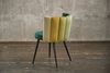 KAWOLA Stuhl JADA Esszimmerstuhl Velvet grün Fuß schwarz 86 x 55 x 59 cm Bild 5