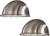 2er Set Außenwandleuchten Downlight TORINO in Edelstahl, Hausbeleuchtung Bild 2
