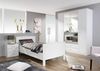 Komfortbett Taurus / Torrent, Holzwerkstoff, Weiß, 110 x 85 x 209 cm Bild 2