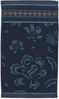 PiP Studio Badetücher Gästehandtuch Jasmin Jacquard Dark Blue (30x50cm) Bild 1