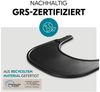Hauck Hochstuhltablett Alpha Click Tray, Black, Kunststoff, aus recyceltem Material Bild 3