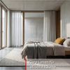 Deco-Raum® 'Square' Gardinenschiene, Aluminium, 440 cm, Schwarz Bild 2
