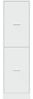 vidaXL Apothekerschrank Weiß 40x41x144,5 cm Holzwerkstoff 3309636 Bild 5