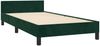 Einzelbettgestell Design für Erwachsene ohne Matratze Dunkelgrün 100x200 cm Samt d4741e Bild 5