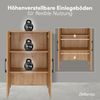 Bellamio 'Apol' Mehrzweckschrank, Eichenoptik, 88x33x60 cm, kleiner Aktenschrank mit 3 Fächern Bild 5