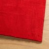 vidaXL Teppich HUARTE Kurzflor Weich und Waschbar Rot 160x160 cm 375173 Bild 4