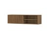 MOEBLO TV-Board Entia (Hängend Sideboard Wohnzimmer Kommode Schlafzimmer Komodenschrank Highboard, Eiche Artisan mit Lamellen), (HxTxB): 40x40x150 cm Bild 1