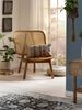 SIT&CHAIRS Stuhl Teak Rattan Natur Bild 2