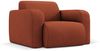 Micadoni Sessel Molino Strukturierter Stoff Orange Bild 2