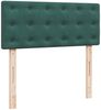 vidaXL Boxspringbett mit Matratze Dunkelgrün 120x190 cm Samt 3287701 Bild 5