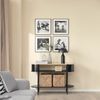 SoBuy FSB102-SCH Konsolentisch Flur, MDF, Melamin, Helle Eiche, 110 x 76 x 39 cm Bild 4