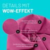 Lumaland 'Luxury XL Plus' Sitzsack, Pink, Microvelours, 120 l Bild 5
