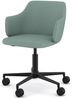 ASSMANN Schalenstuhl Consento Triest gepolstert mit Rollen Grün 56x58x79cm Metall Textil Bild 5