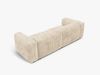 Micadoni Sofa Martina 3-Sitzer Kord Helles Beige Bild 3