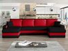 Ecksofa Kristofer U (Farbe: Mikrofaza 0015 + Mikrofaza 0022) Bild 2