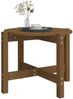 vidaXL Couchtisch Honigbraun Ø 62,5x45 cm Massivholz Kiefer 822305 Bild 4